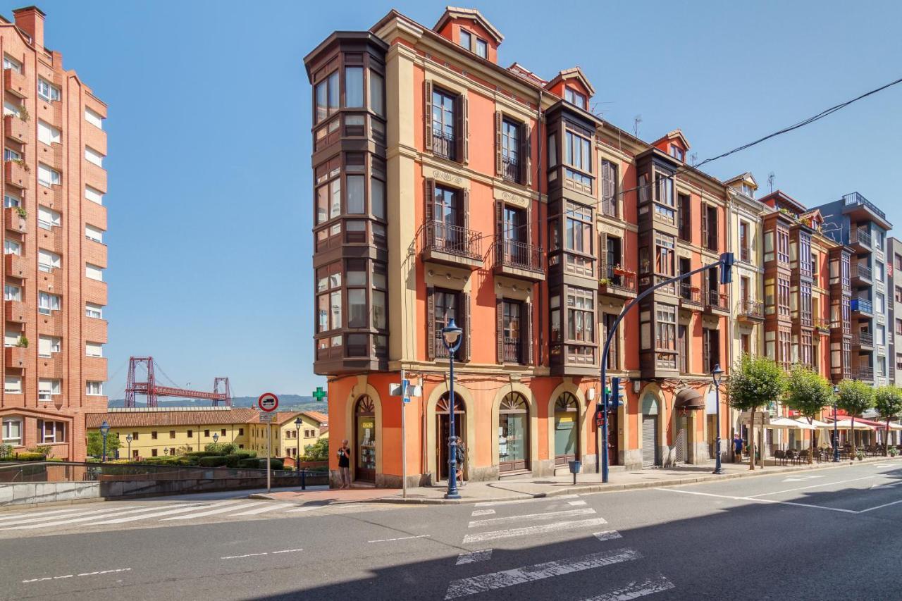 Ferienwohnung Amplio Y Elegante Con Diseno Vintage Portugalete Exterior foto