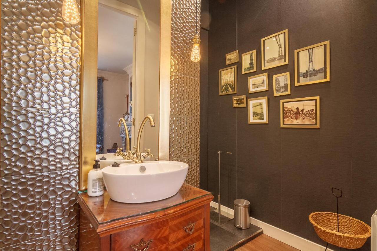 Ferienwohnung Amplio Y Elegante Con Diseno Vintage Portugalete Exterior foto